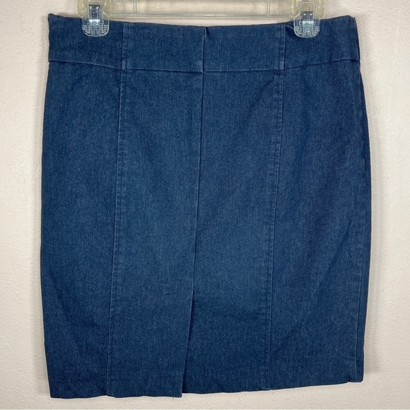 VINTAGE Y2K ERA RAMPAGE SKIRT BLUE MINI STRETCH COTTON BLEND - Picture 2 of 6